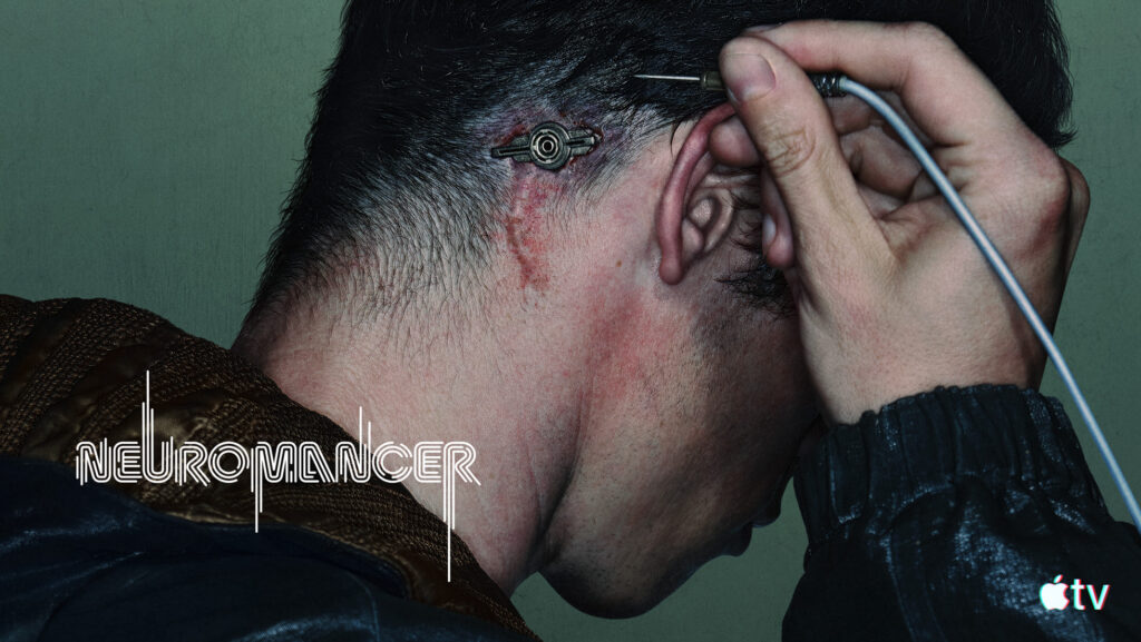 Science-Fiction-Serie „Neuromancer“ feiert am 22. Januar 2027 weltweit auf Apple TV Premiere. / © Apple TV