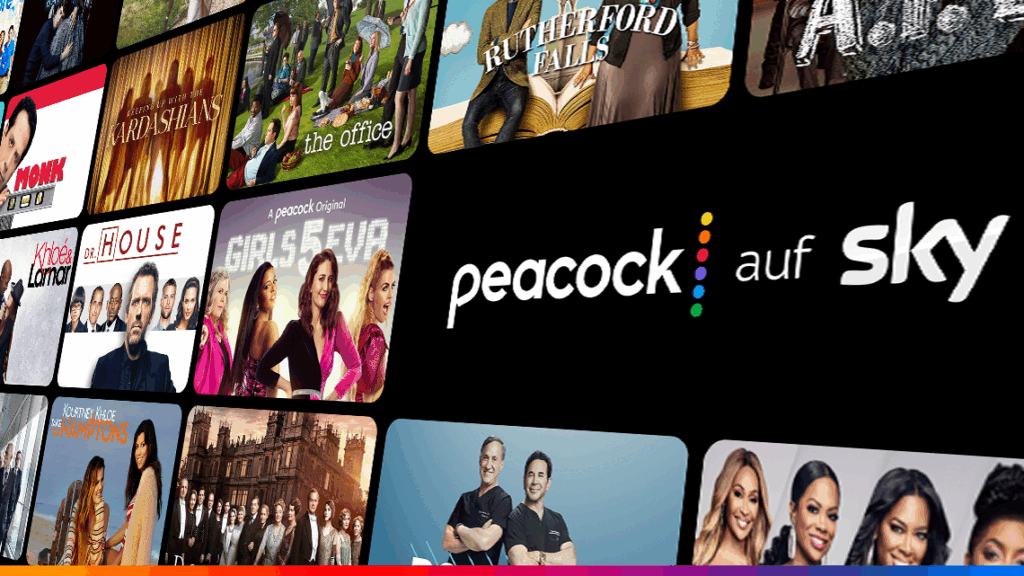 Peacock ab 25. Januar auf Sky in Deutschland und Österreich verfügbar