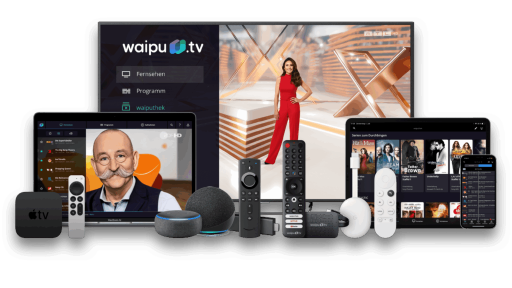 Pay-TV-Sender von RTL ab sofort via waipu.tv verfügbar