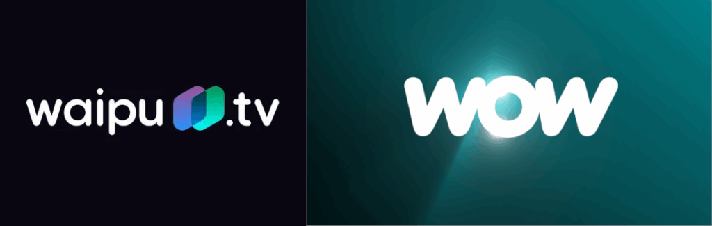 © Logos: waipuTV, WOW