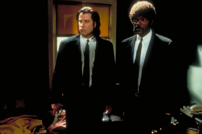 Pulp Fiction mit John Travolta (li.) und Samuel L. Jackson (re.) / © Studiocanal Pulp Fiction mit John Travolta (li.) und Samuel L. Jackson (re.) / © Studiocanal