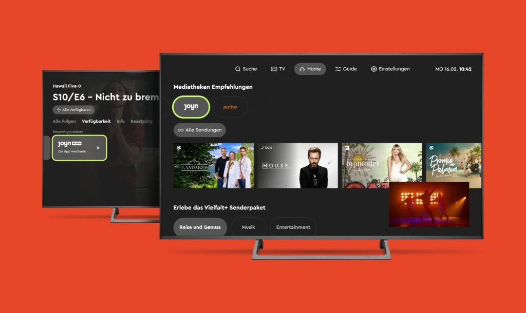 Joyn-Inhalte ab sofort über HD+ TV-App verfügbar / © HD PLUS GmbH/Joyn