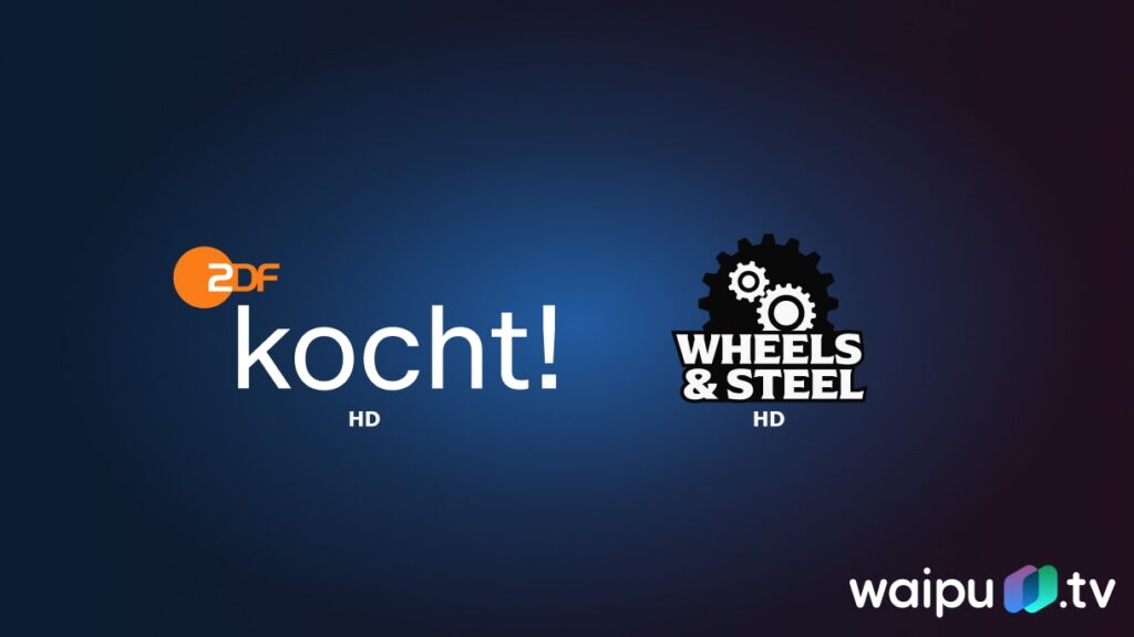 Zwei neue Sender bei waipu.tv / © waipu.tv